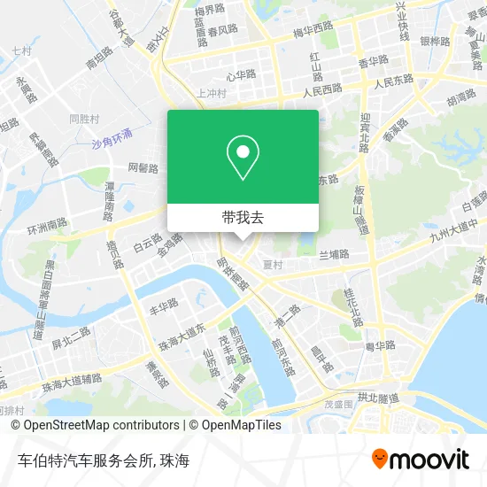 车伯特汽车服务会所地图