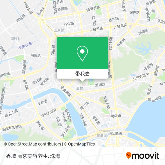 香域·丽莎美容养生地图