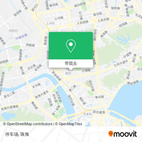停车场地图