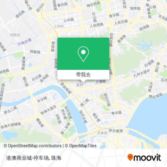 港澳商业城-停车场地图