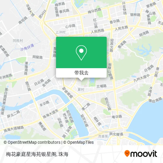 梅花豪庭星海苑银星阁地图