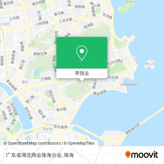 广东省湖北商会珠海分会地图