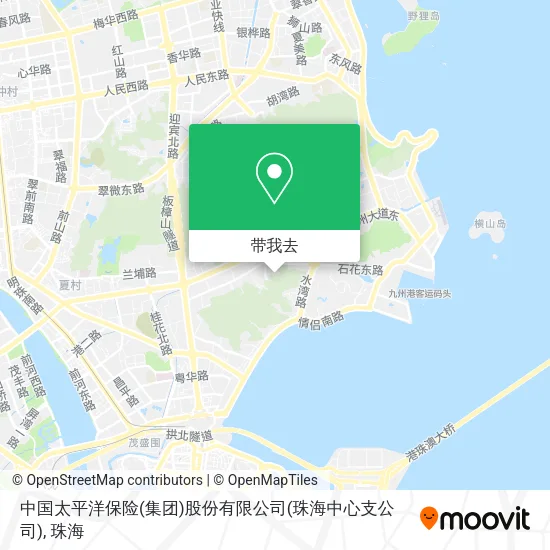 中国太平洋保险(集团)股份有限公司(珠海中心支公司)地图