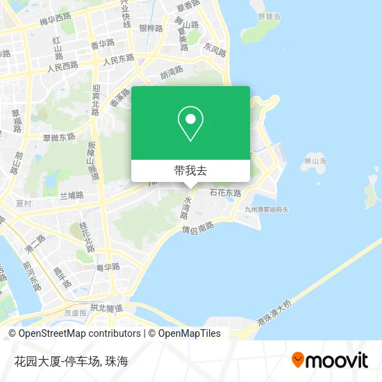 花园大厦-停车场地图