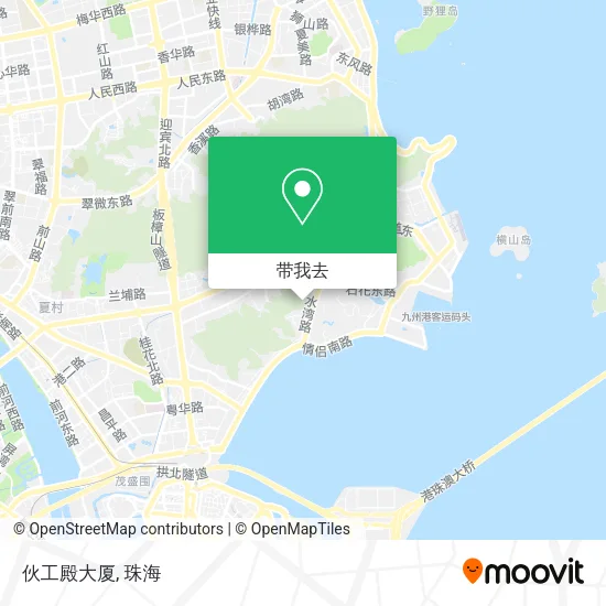 伙工殿大厦地图