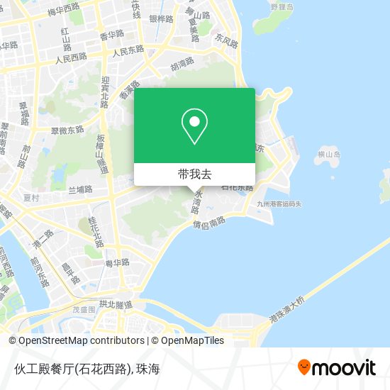 伙工殿餐厅(石花西路)地图