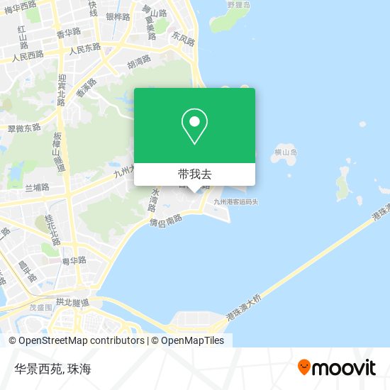 华景西苑地图