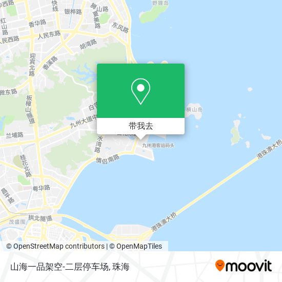 山海一品架空-二层停车场地图