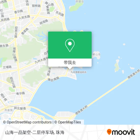 山海一品架空-二层停车场地图
