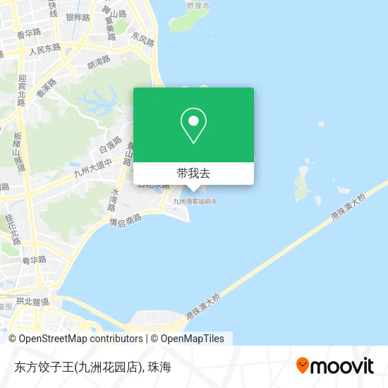 东方饺子王(九洲花园店)地图