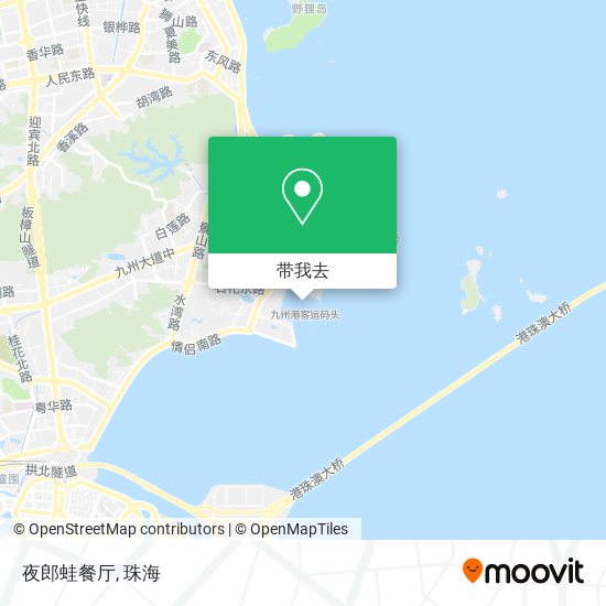 夜郎蛙餐厅地图