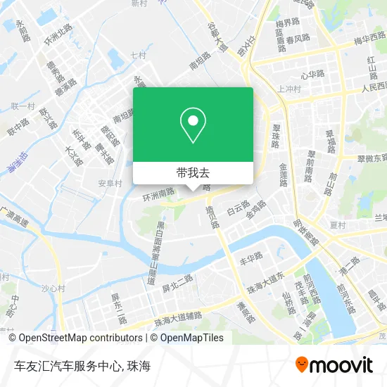 车友汇汽车服务中心地图