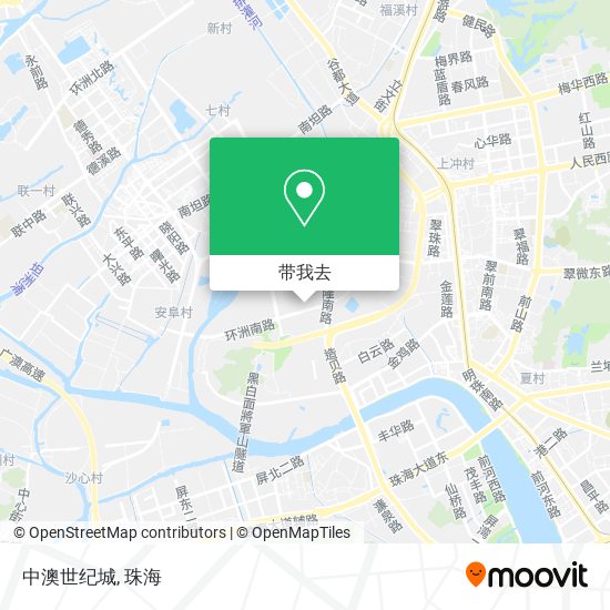 中澳世纪城地图