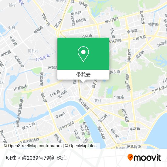 明珠南路2039号79幢地图
