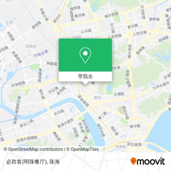 必胜客(明珠餐厅)地图