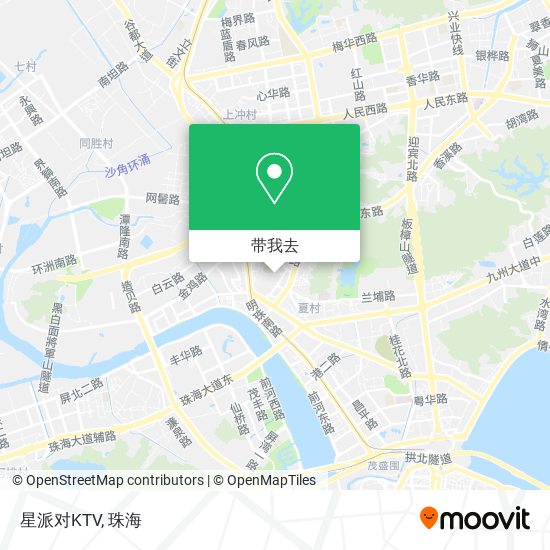 星派对KTV地图