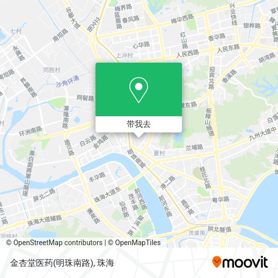 金杏堂医药(明珠南路)地图