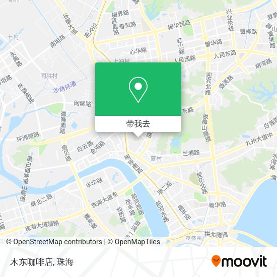 木东咖啡店地图