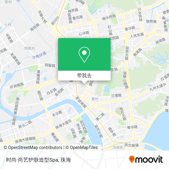 时尚·尚艺护肤造型Spa地图