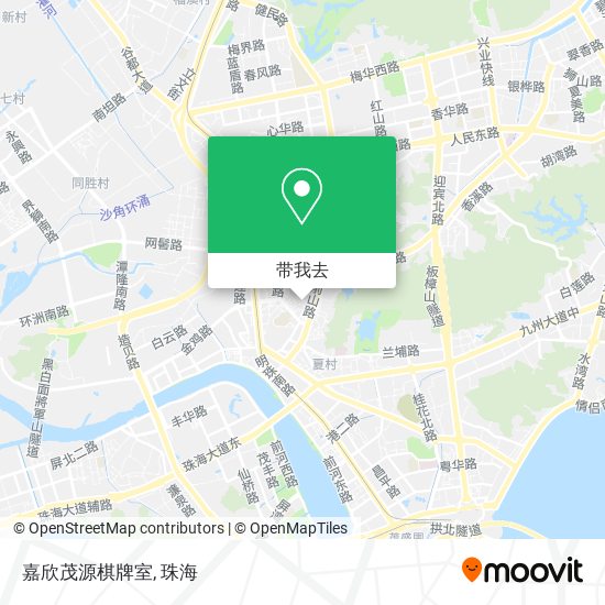嘉欣茂源棋牌室地图