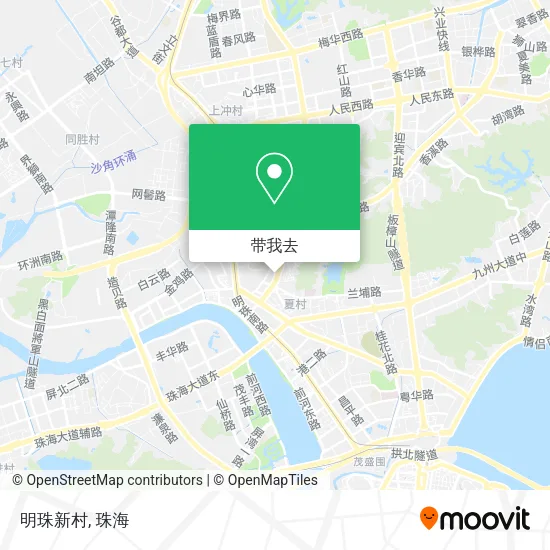 明珠新村地图