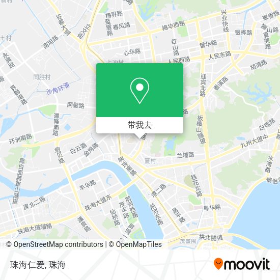 珠海仁爱地图