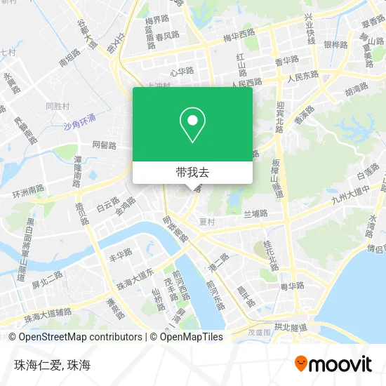 珠海仁爱地图
