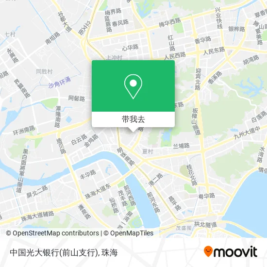 中国光大银行(前山支行)地图
