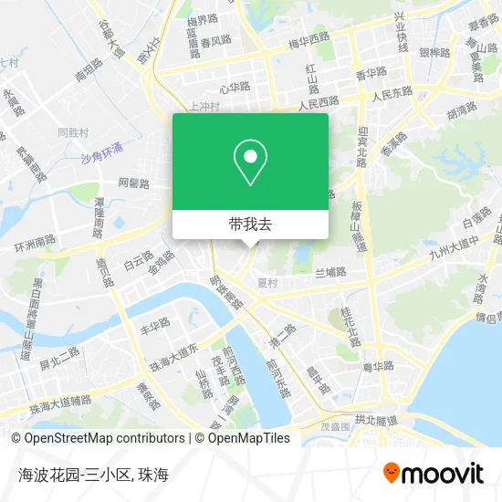 海波花园-三小区地图