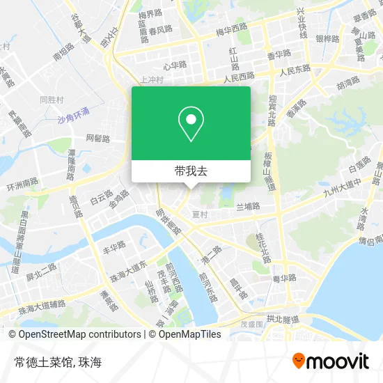 常德土菜馆地图