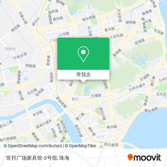 世邦广场家具馆-3号馆地图