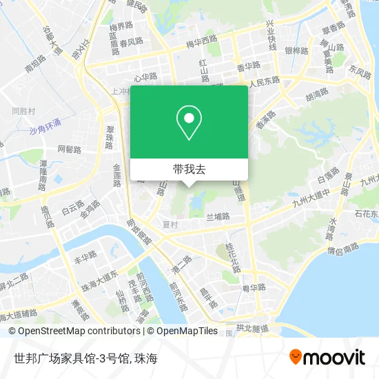 世邦广场家具馆-3号馆地图
