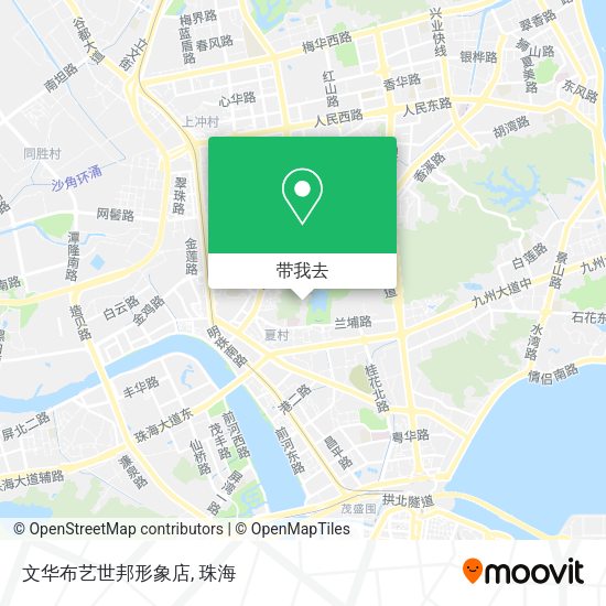 文华布艺世邦形象店地图