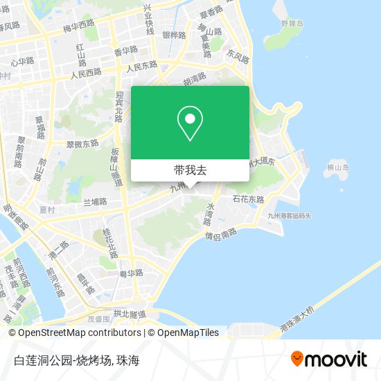 白莲洞公园-烧烤场地图