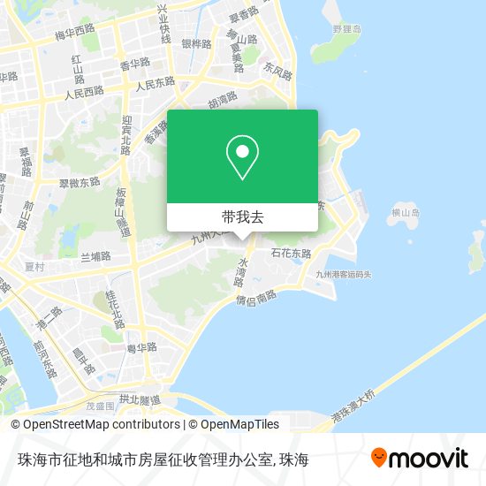 珠海市征地和城市房屋征收管理办公室地图