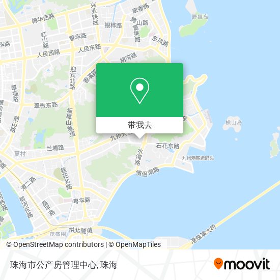 珠海市公产房管理中心地图