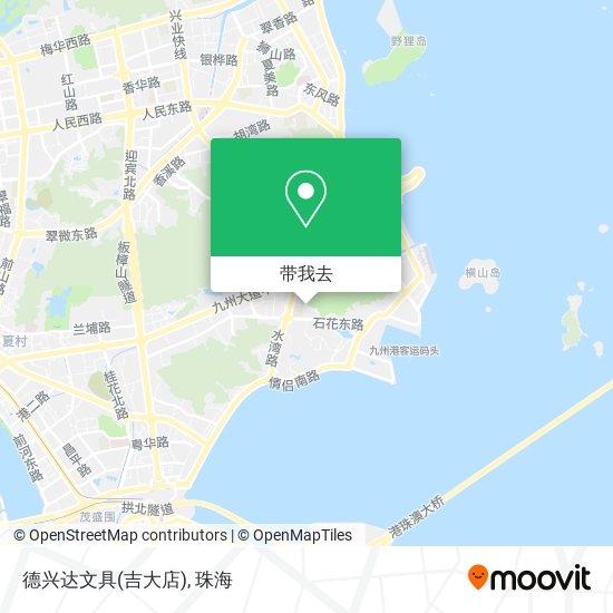 德兴达文具(吉大店)地图