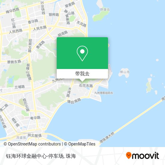 钰海环球金融中心-停车场地图