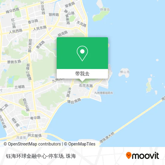 钰海环球金融中心-停车场地图