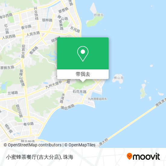 小蜜蜂茶餐厅(吉大分店)地图