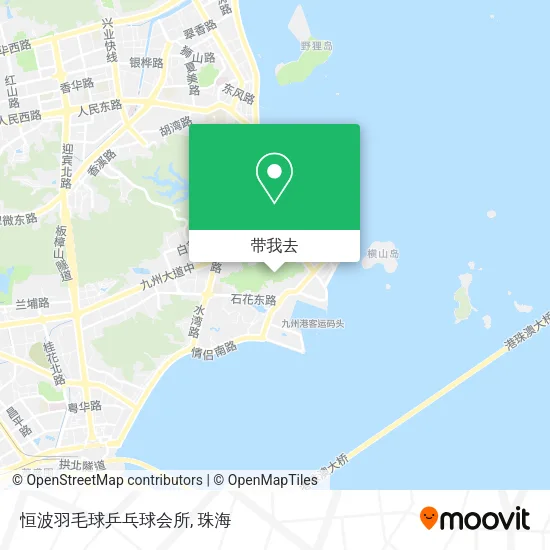 恒波羽毛球乒乓球会所地图