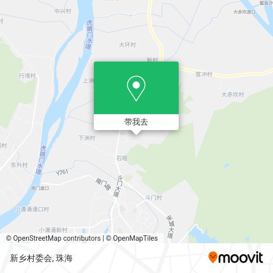 新乡村委会地图