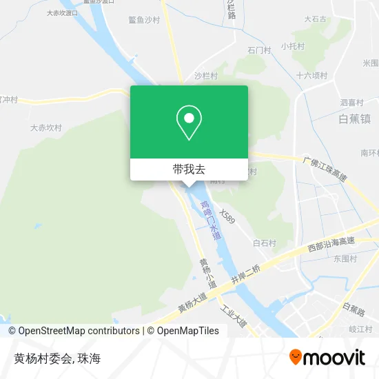 黄杨村委会地图