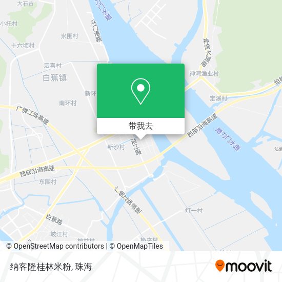 纳客隆桂林米粉地图