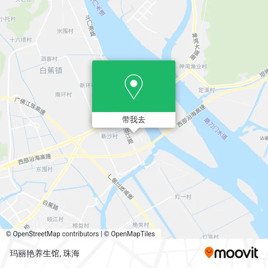玛丽艳养生馆地图