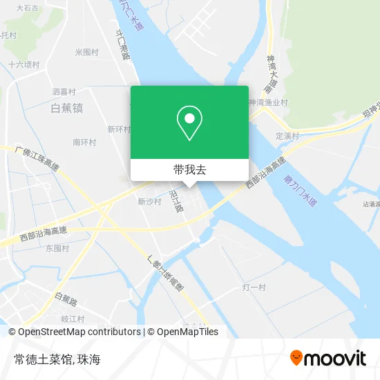 常德土菜馆地图