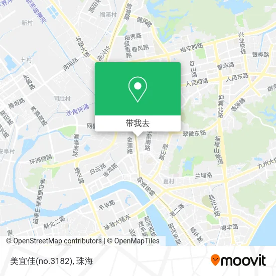 美宜佳(no.3182)地图
