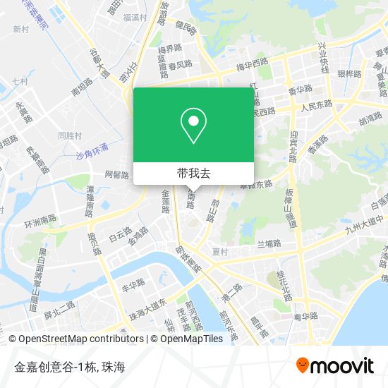 金嘉创意谷-1栋地图