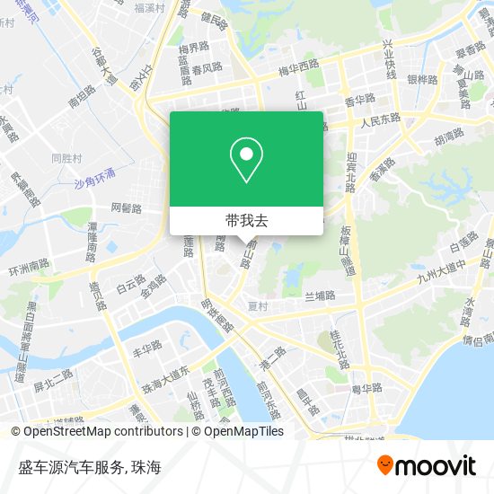 盛车源汽车服务地图