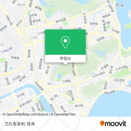 艺红客家村地图